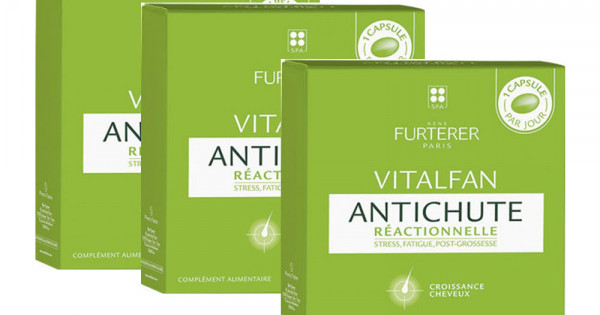 Rene Furterer Vitalfan For Reactional Sudden Hair Loss Capsules