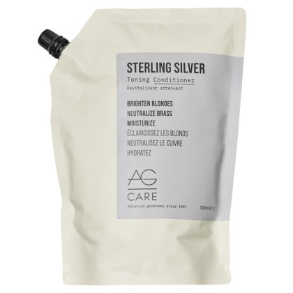 AG Care - STERLING SILVER Toning Conditioner 1L Refill