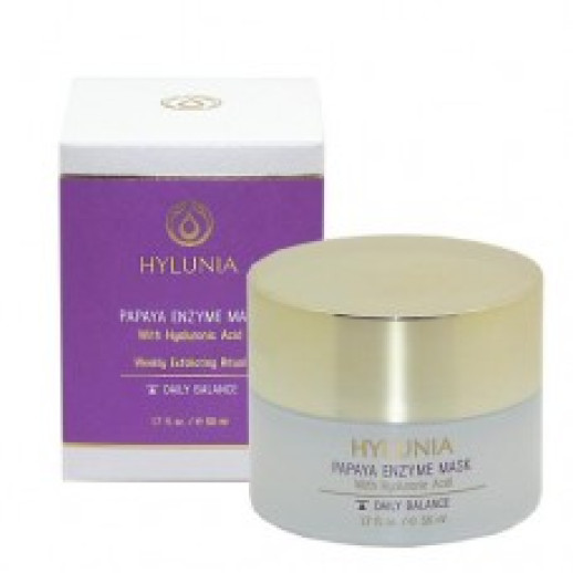 Hylunia Daily Balance Papaya Enzyme Mask, 50ml/1.7 fl oz