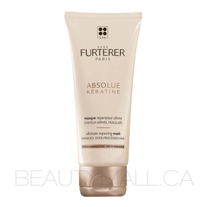 Rene Furterer - Absolue Keratine - Ultimate Renewal Mask - Fine to Medium Hair - 100ml Rene Furterer - Absolue Keratine - Ultimate Renewal Mask - Fine to Medium Hair - 100ml