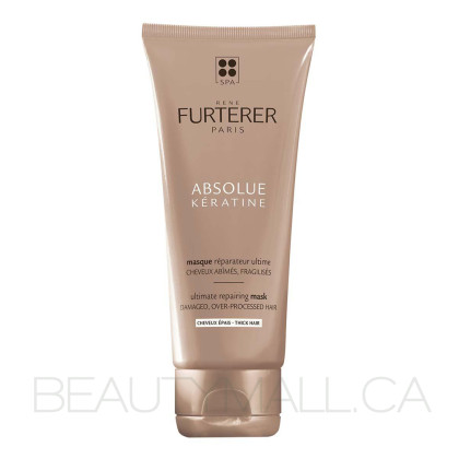 Rene Furterer - Absolue Keratine - Ultimate Renewal Mask - Thick Hair - 100ml Rene Furterer - Absolue Keratine - Ultimate Renewal Mask - Thick Hair - 100ml