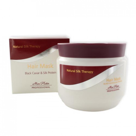 Mon Platin Natural Silk Therapy Black Caviar Hair Mask - 500ml