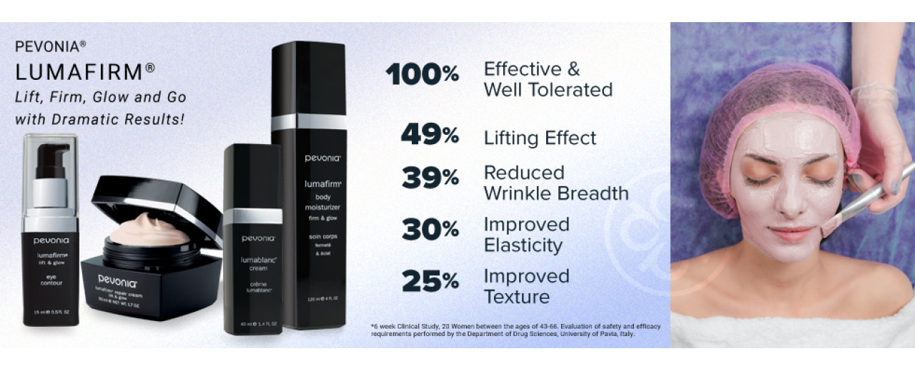 Instant and Immediate Results with Pevonia Botanica Lumafirm Line