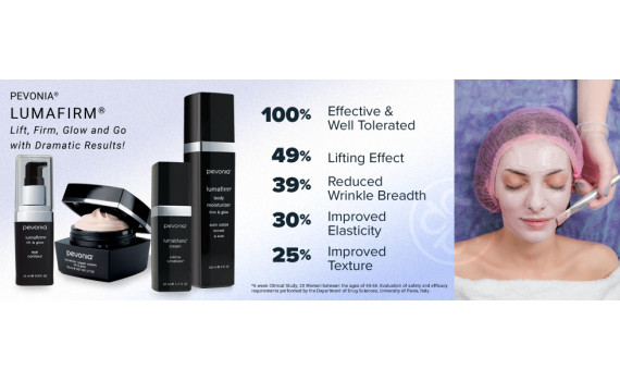 Pevonia Lumafirm Line: Instant Firming and Glow at Home