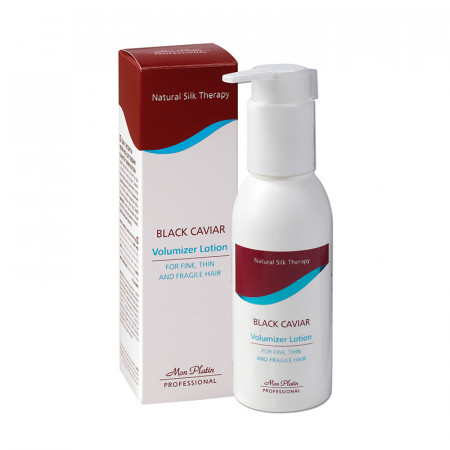 Mon Platin Natural Silk Therapy Black Caviar Volumizer lotion for fine thin hair 125ml