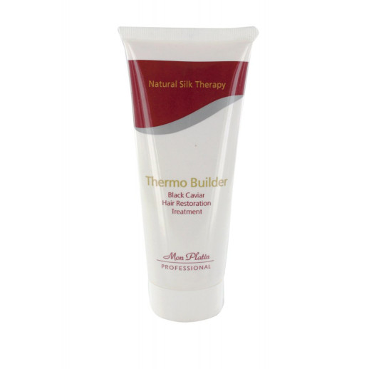 Mon Platin Natural Silk Therapy Black Caviar Thermo Builder Treatment - 100 ml