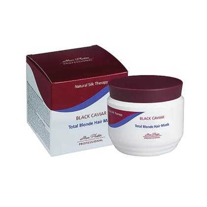 Mon Platin Total Blond Hair Mask Black Caviar - 500 ml Mon Platin Total Blond Hair Mask Black Caviar - 500 ml