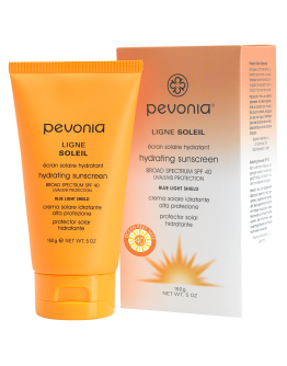 Pevonia - Hydrating Sunscreen SPF 40 UVA/UVB Protection + Blue Light Shield - 150ml