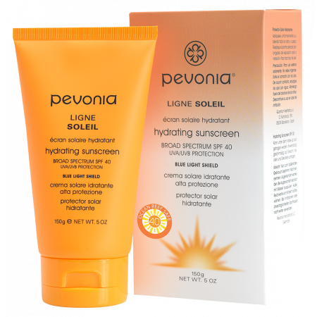 Pevonia - Hydrating Sunscreen SPF 40 UVA/UVB Protection + Blue Light Shield 150ml