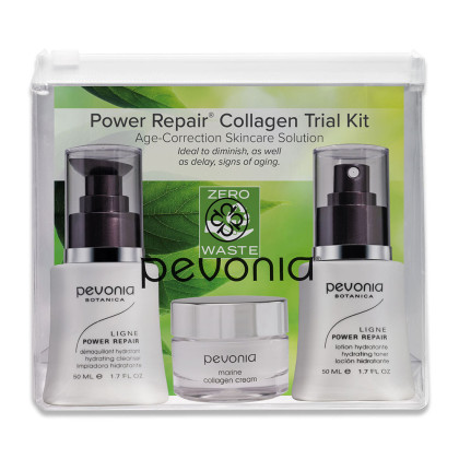 Pevonia - Power Repair Collagen Moisture Infusion Skincare Solution Trial Kit Pevonia - Power Repair Collagen Moisture Infusion Skincare Solution Trial Kit
