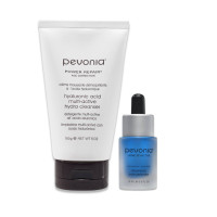 Pevonia Duo: Hyaluronic Acid Cleanser + Vitaminic Concentrate