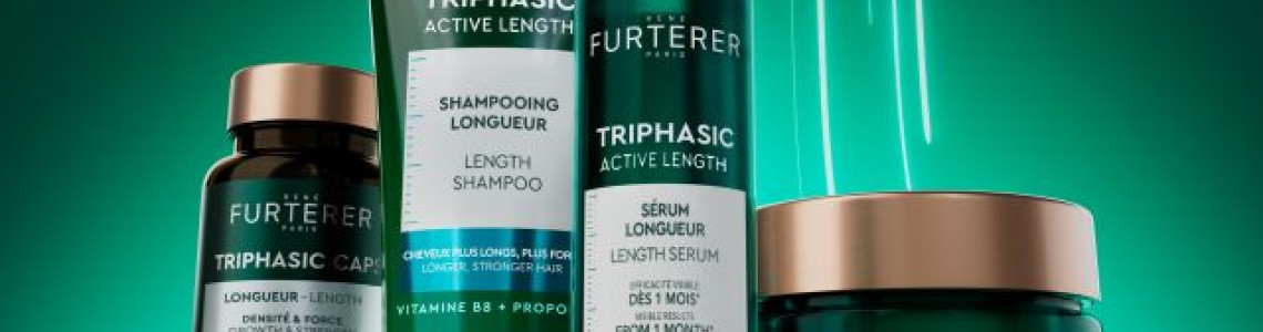 Discover the New René Furterer Triphasic Active Length Grow System Discover the New René Furterer Triphasic Active Length Grow System