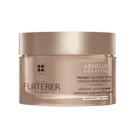 Rene Furterer - Absolue Keratine - Ultimate Renewal Mask - Thick Hair - 200ml Rene Furterer - Absolue Keratine - Ultimate Renewal Mask - Thick Hair - 200ml