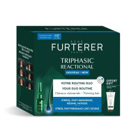 Rene Furterer - Triphasic Reactional Anti-Volume Loss Ritual 12 x 5ml  with Triphasic Shampoo 200ml Rene Furterer - Triphasic Reactional Anti-Volume Loss Ritual 12 x 5ml  with Triphasic Shampoo 200ml
