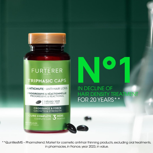 Rene Furterer Triphasic Anti Hair Fall Capsules 90 Units Rene Furterer Triphasic Anti Hair Fall Capsules 90 Units