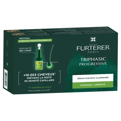 Rene Furterer - Triphasic Hair Loss Treatment for Progressive Hair Loss 8 Vials Rene Furterer - Triphasic Hair Loss Treatment for Progressive Hair Loss 8 Vials
